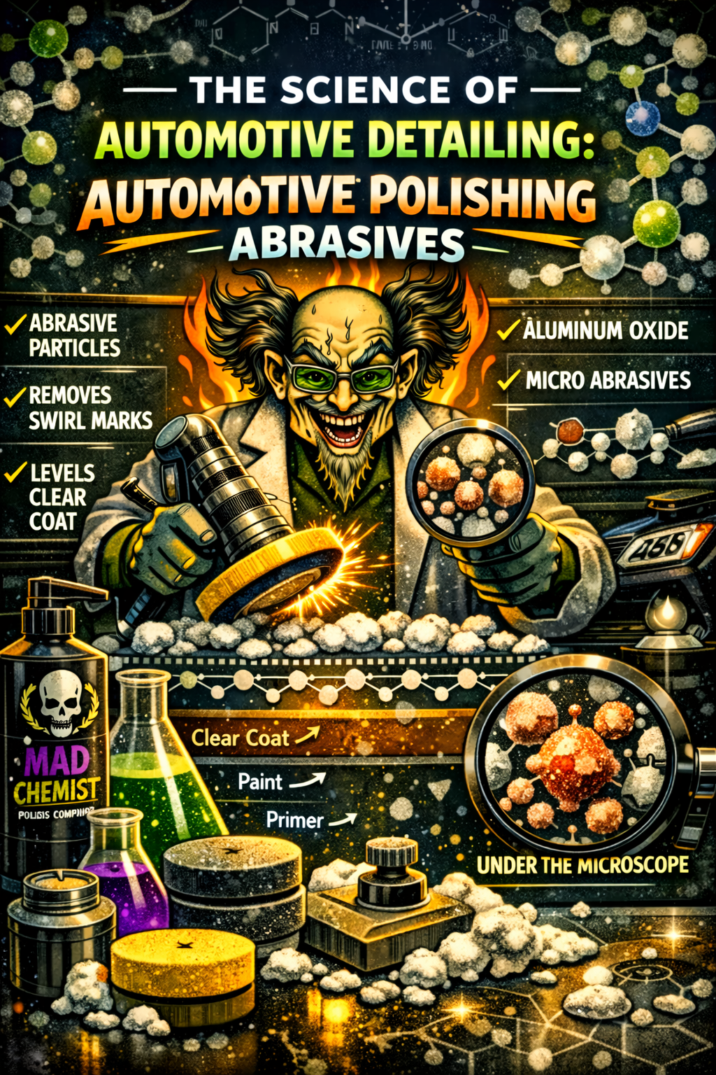 The Science of Automotive Detailing: Polishing Abrasives