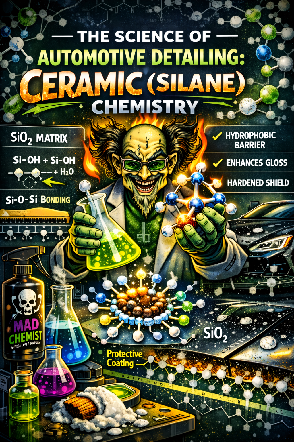 The Science of Automotive Detailing: Ceramic Chemistry
