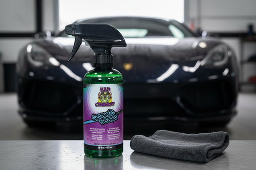Mad Chemist Ceramic Spray with glossy car surface